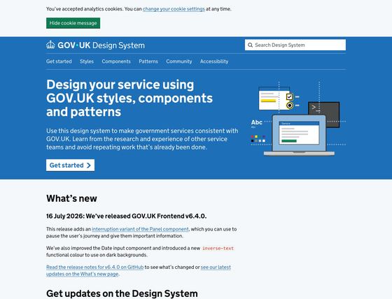 GOV.UK Design System